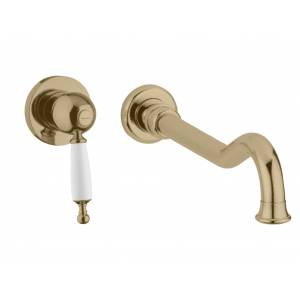 Смеситель для раковины настенный Bugnatese Oxford с керамической рукояткой